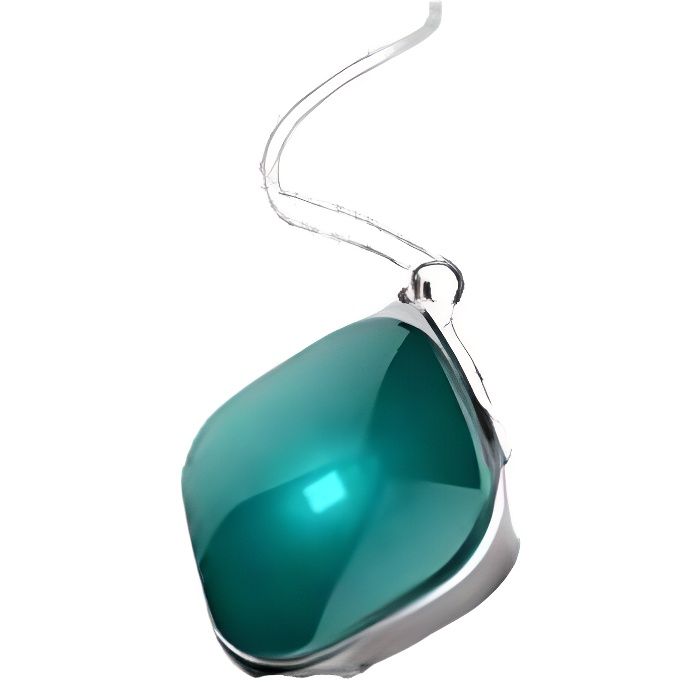 Collier GPS Tracker Mini A9 SOS Moniteur d'appel vocal à distance GSM LBS suivi en temps réel pour Old Man Kids - Vert