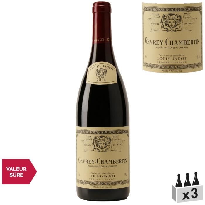 Louis Jadot Gevrey-Chambertin Rouge 2014 x3