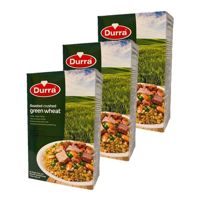 Lot 3x Frikeh verte - Durra - boîte 450g