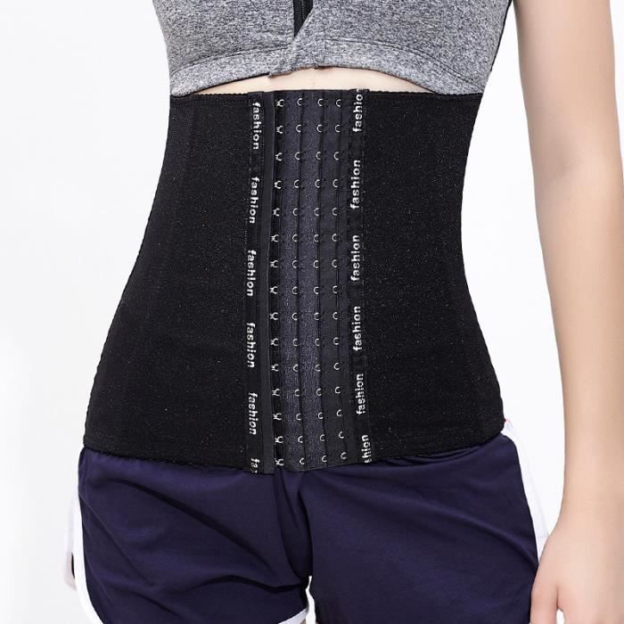 Ceinture de Sudation,Ceinture Abdominale,Ceinture de Minceur Ajustable,Plat Corset Minceur,Taille Shaper Plus Mince,pour sport,M