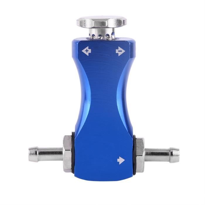 Valve de dérivation manuelle de kit de contrôleur Turbo Boost de voiture réglable pour un rendement élevé du moteur bleu HB0-HB065