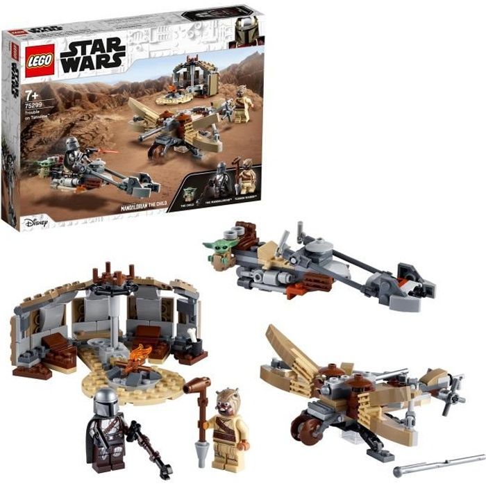 LEGO® Star Wars™ 75299 The Mandalorian Conflit à Tatooine Jeu de construction avec la figurine de Baby Yoda The Child, saison 2