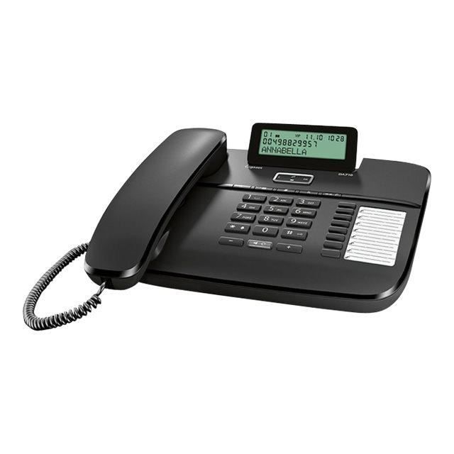GIGASET DA710 TÉLÉPHONE FIXE NOIR