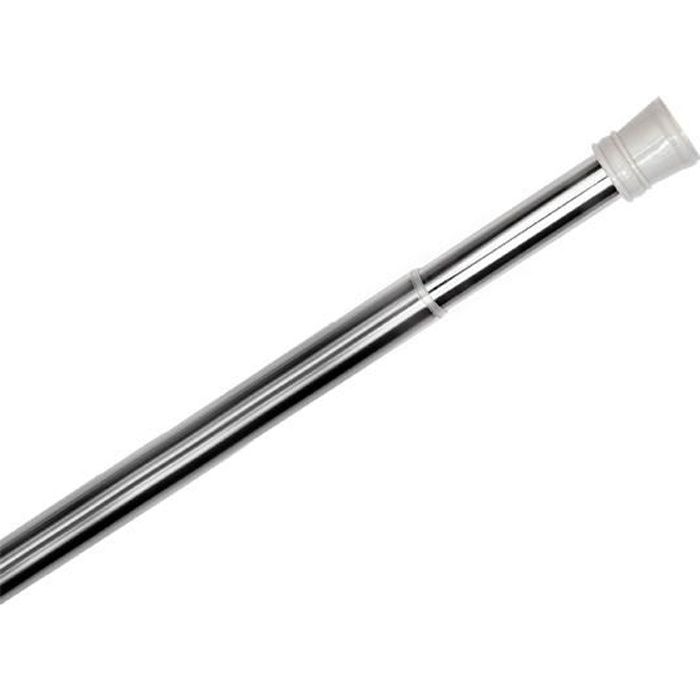 Tatkraft Oscar Barre à Tension de Rideau de Douche Télescopique 140÷260 cm D 25 mm