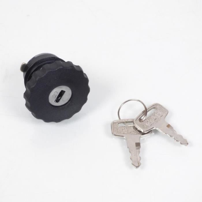 Bouchon de réservoir antivol Teknix pour mobylette Peugeot 103 Réservoir 3.7L