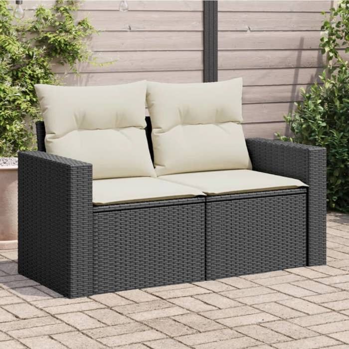 vidaXL Canapé 2 Places Jardin - vue 3