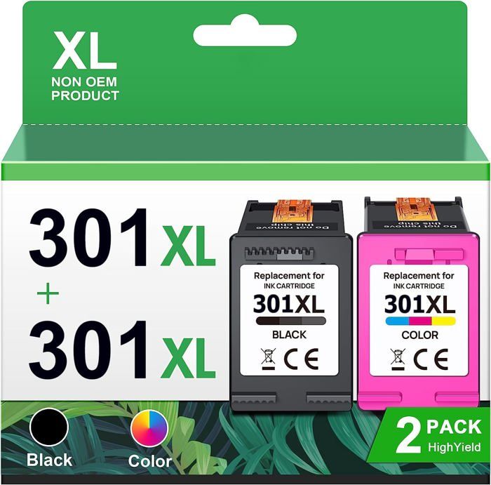 301XL Cartucce Compatibili HP – Confezione Nero E Colore Per Stampanti HP Envy, Deskjet, OfficeJet