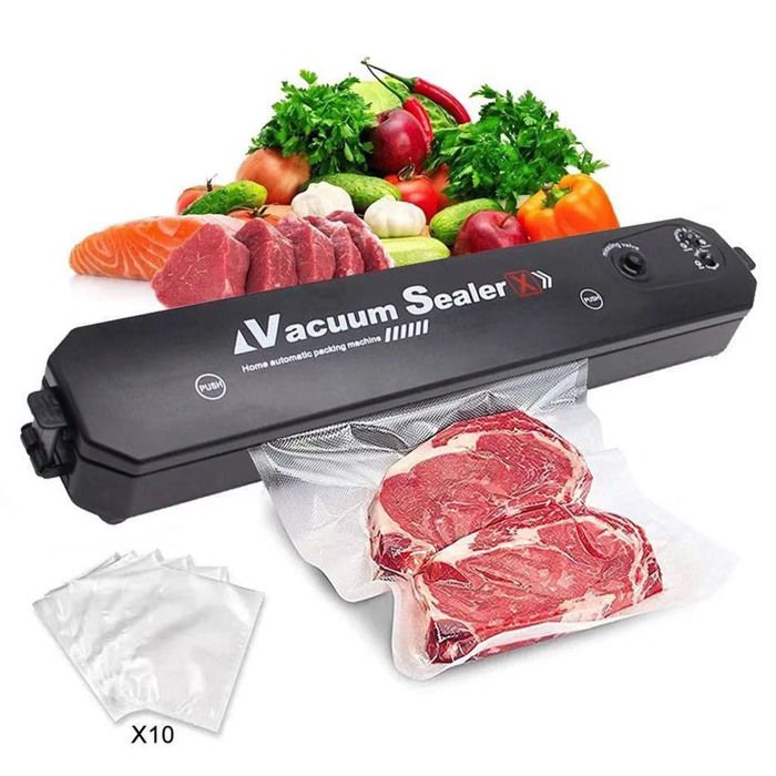 Machine Sous Vide Portable USB-C ILAFFUS Avec 30 Sacs Réutilisables - Conservation Aliments, Compacte Et Puissante