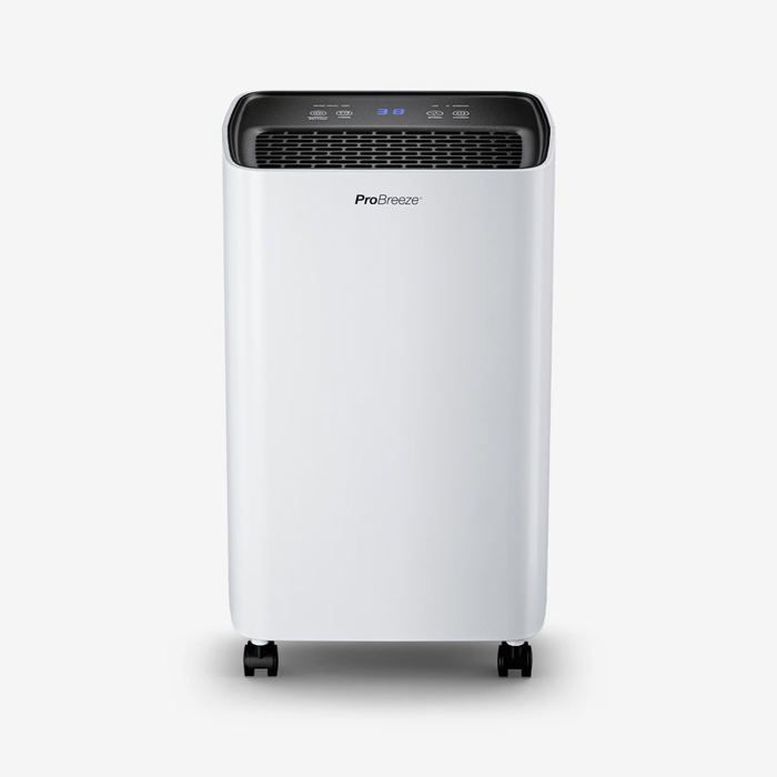 Déshumidificateur - PRO BREEZE - 12L/jour - Compresseur puissant - Faible consommation - Arrêt automatique