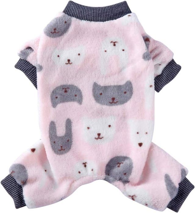 Comparer les prix de Pyjama polaire pour chien de petite et moyenne taille, fille ou garçon, combinaison pour chien, chemise pour chien, pull chaud