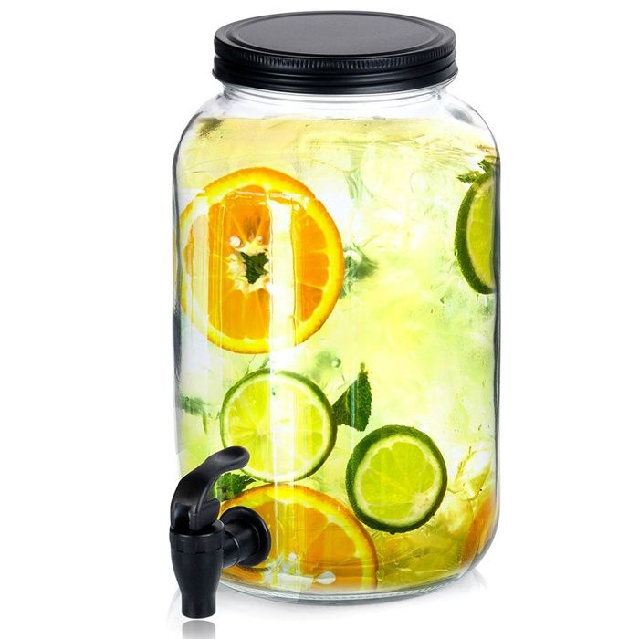 Distributeur D'eau Portable 11,3 L – PC Sain, Poignée, Résistant Aux Chocs, étanche, Pour Lavage Voiture Ou Camping