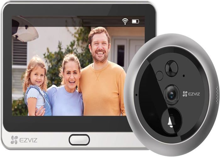 Judas Vidéo Connecté EZVIZ CP4 – Caméra Surveillance 1080P, Visiophone, Neuf