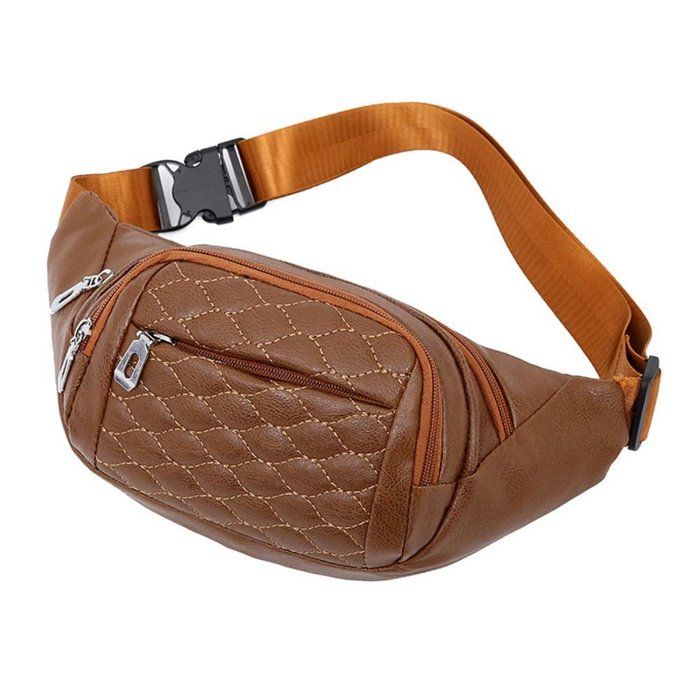 Portland' Vintage Sac Banane en Cuir Ceinture Réglable Poche Portland' Vintage Sac Banane en Cuir Ceinture Réglable Poche