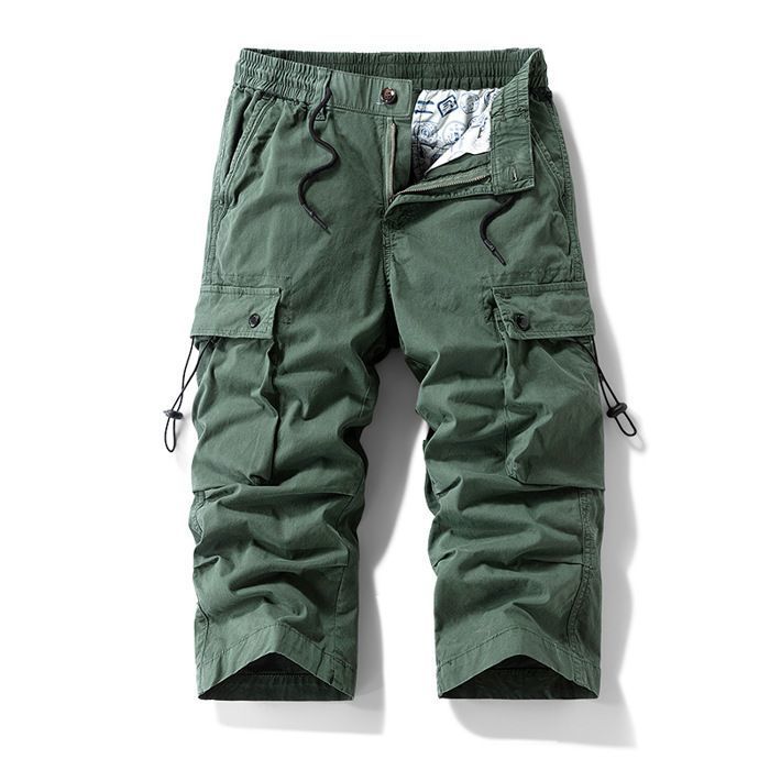 Pantalon Schoffel Pantacourt Homme – 42, Vert Olive, Neuf, Alpinisme