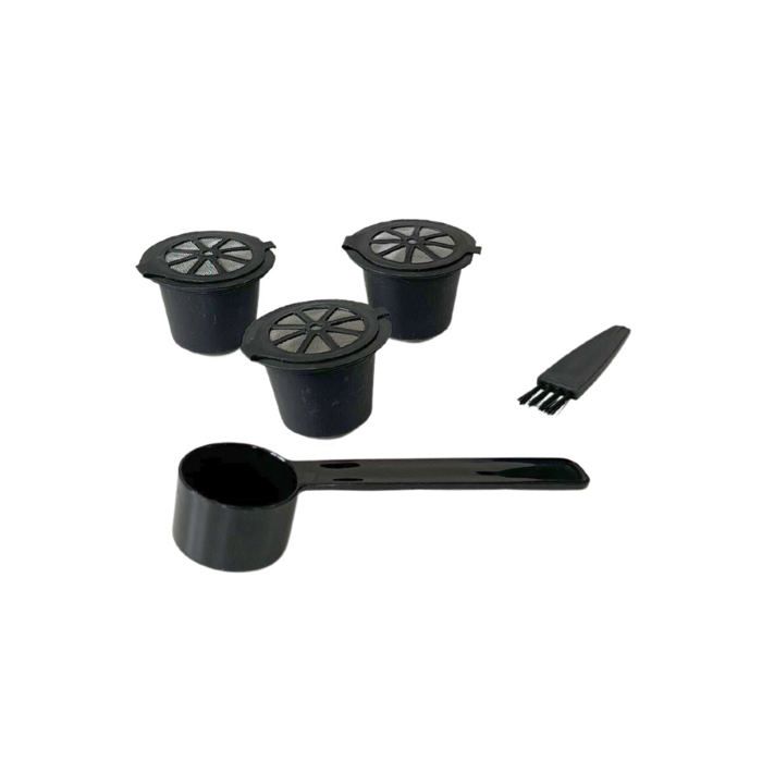 Set de 3 capsules Nespresso réemployables Fackelmann Petit Déjeuner Set de 3 capsules Nespresso réemployables Fackelmann Petit Déjeuner