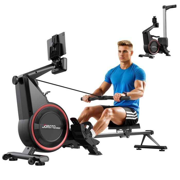 Rameur pliable - JOROTO - MR55 - A&eacute;romagn&eacute;tique 10 niveaux