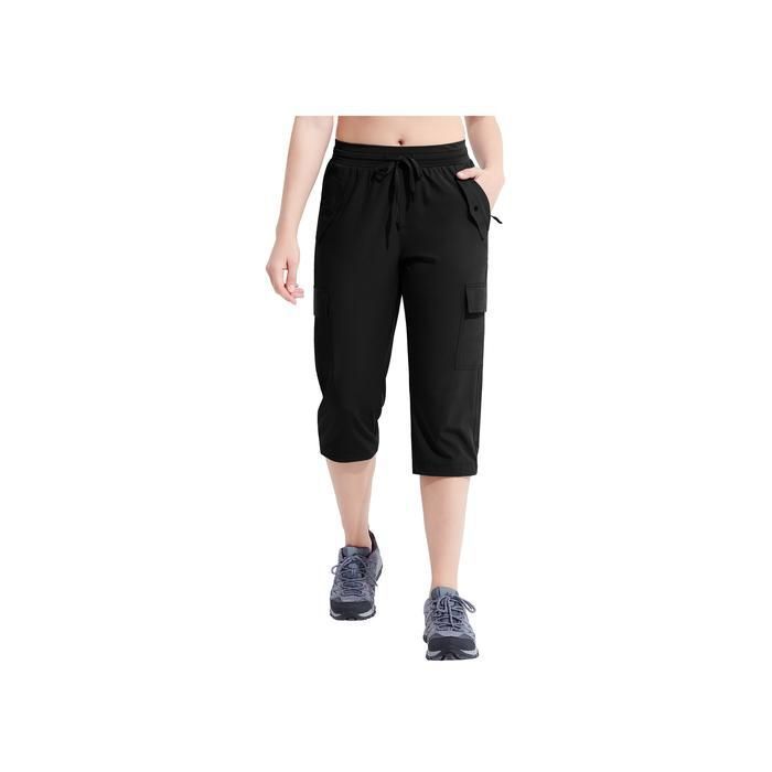 Pantalon cargo trekking 3/4 - Capri femme XXL - Imperméable - Respirant - Séchage rapide