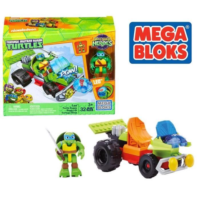 Tortues Ninja Megabloks entraînement. 12x10 ALPEXE-483 - Jeux