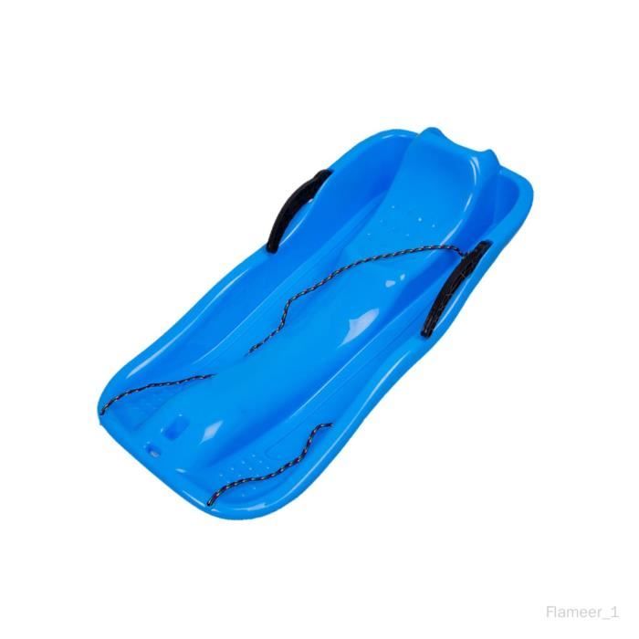 Luge à Neige Enroulable - Tapis De Traîneau Robuste PE+PP - Poignée Incluse - 92x42 Cm - Pour Neige, Sable, Plage - Enfant Et Famille