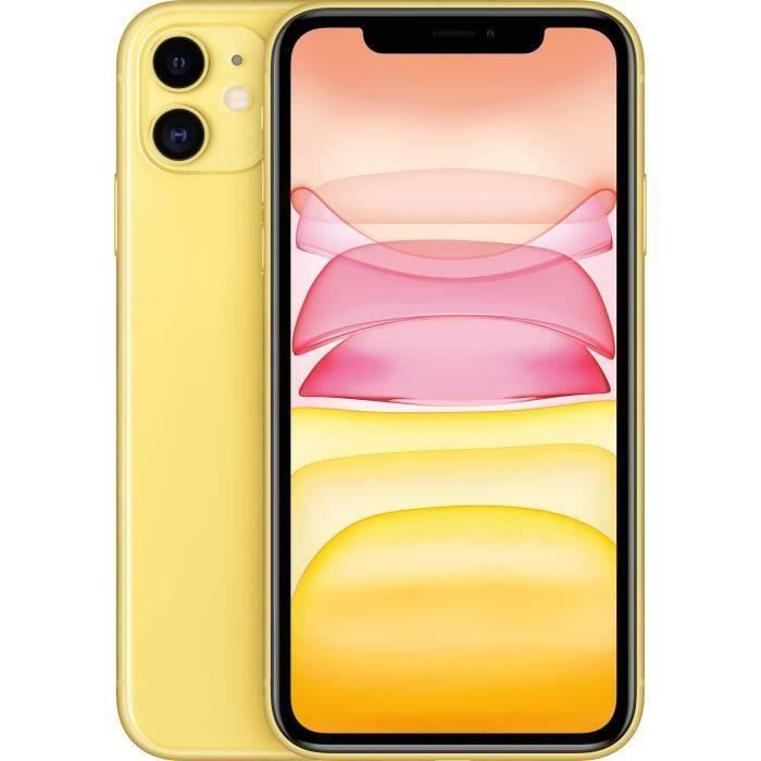 Apple iPhone 11 128 Go Jaune - vue 10