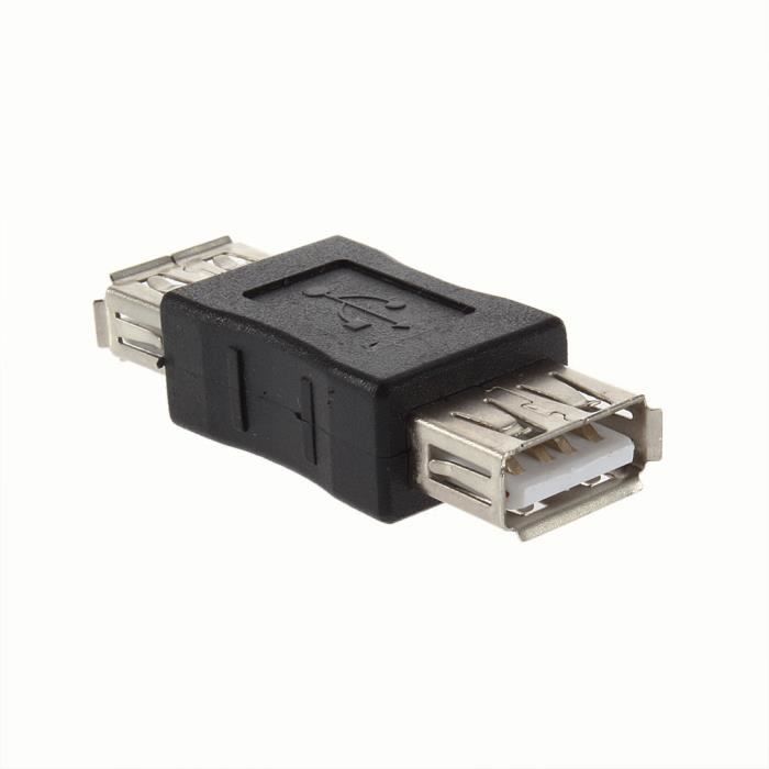 USB 2.0 Type A femelle A adaptateur femelle Coupler Connecteur F / F Converter