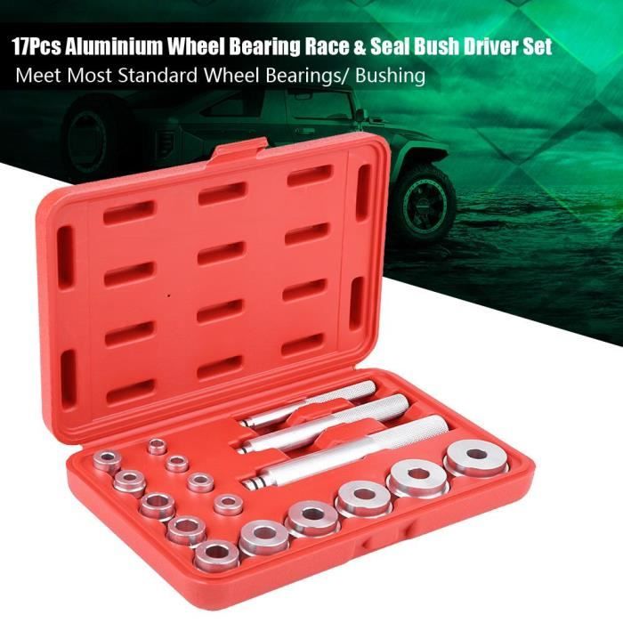Kit d'outils de roulement de roues Outil extracteur Montage pour l'extraction de roulements à bille