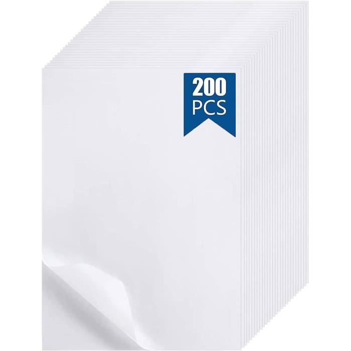 200 Feuilles Papier Calque A4, 100g -m² Papier Transparent