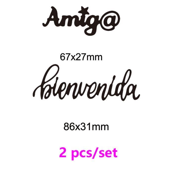 Matrices De Découpe Motif 'Joyeux Anniversaire' - Pour Scrapbooking, Cartes, Albums Photo | Acier Carbone, Compatibles Machines De Gaufrage