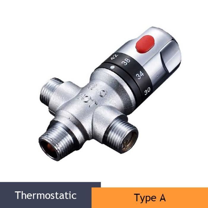 Vanne Thermostatique Delta T17T097 - Garniture Chromée Seule - Pour Robinetterie Cassidy