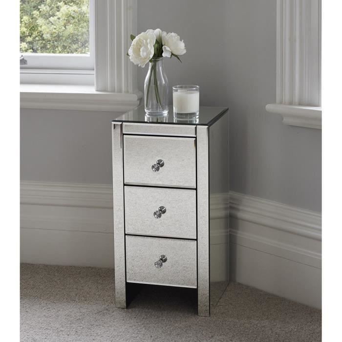 Table De Nuit Miroir Achat Vente Pas Cher