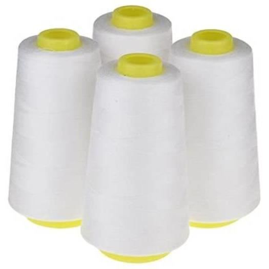 Kit De Fil à Coudre 36 Couleurs - 400 Mètres Par Bobine + 36 Bobines, Polyester, Pour Machine à Coudre Et Surjeteuse