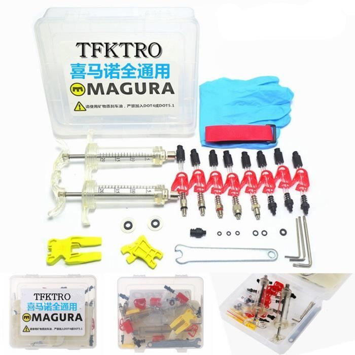 Cyclisme Vtt Velo De Frein A Disque Hydraulique Easybleed Kit De Purge Pour Shimano Magura Tektro Cdiscount Auto