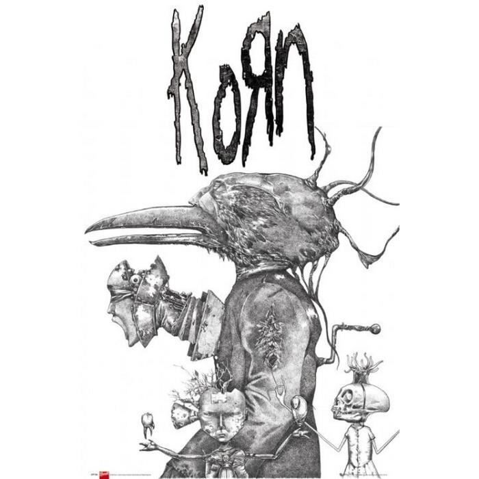 Pyramid International - Affiche Korn Follow The Leader - 61x91.5cm - Déco Fan