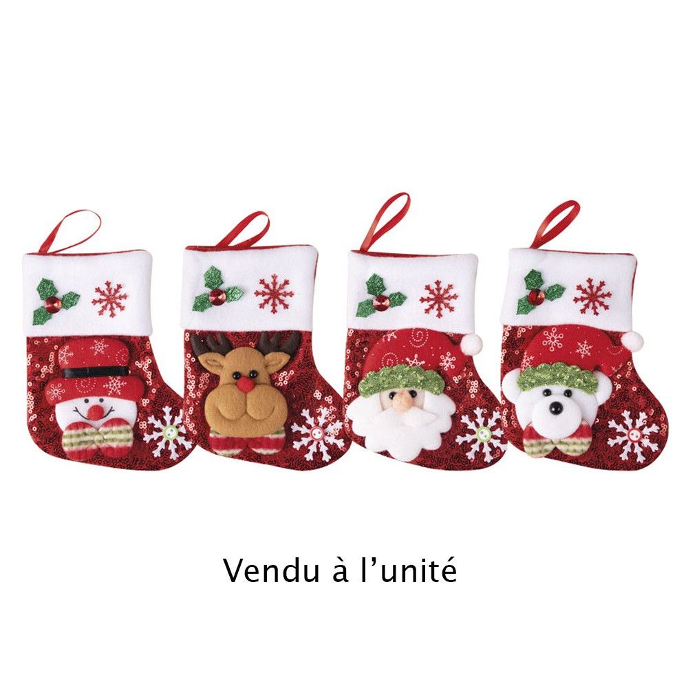 HTTDSLF 16PCS Chaussettes De Noël Deco, Petite Chaussettes à