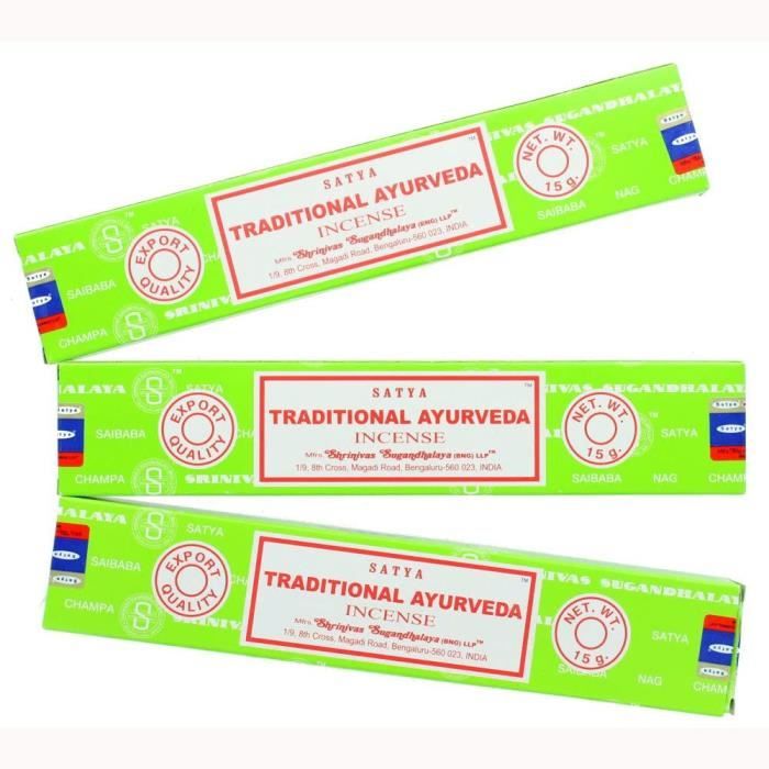 Bâtons D'encens Satya Nag Champa – Masala Naturels – Fabriqués En Inde – Neuf