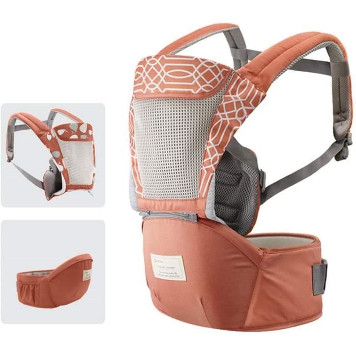 Portebebeportebebe Avec Siege De Hanche Conception Respirante Et Detachable Sangle Reglable Poches Laterales Multifonctionnel Ergo Cdiscount Sport