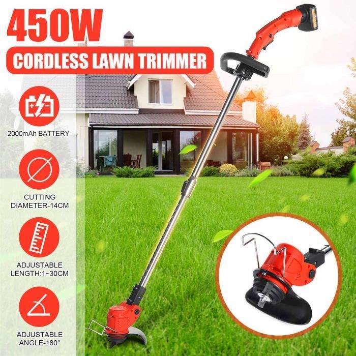 Portable Sans Fil Coupe Gazon Tondeuse Electrique Lithium Batterie Jardin Outils Electriques Tondeuse A Gazon Tondeuse A Gazon Achat Vente Tondeuse Portable Sans Fil Coupe Gazon Cdiscount