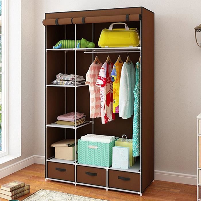 Armoire De Rangement Moderne En Tissu Non Tisse Pour Bebe Avec Meubles De Chambre A Coucher Marron Cdiscount Maison Armoire De Rangement Moderne En Tissu Non Tisse Pour Bebe Avec Meubles De Chambre A Coucher Marron Cdiscount Maison