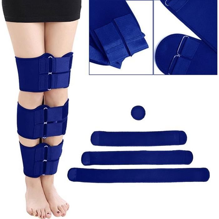 Ceinture de correction de posture 3 pieces ensemble O X forme genou jambes arquees bandes de renfort de jambe Straighte Cdiscount Sport