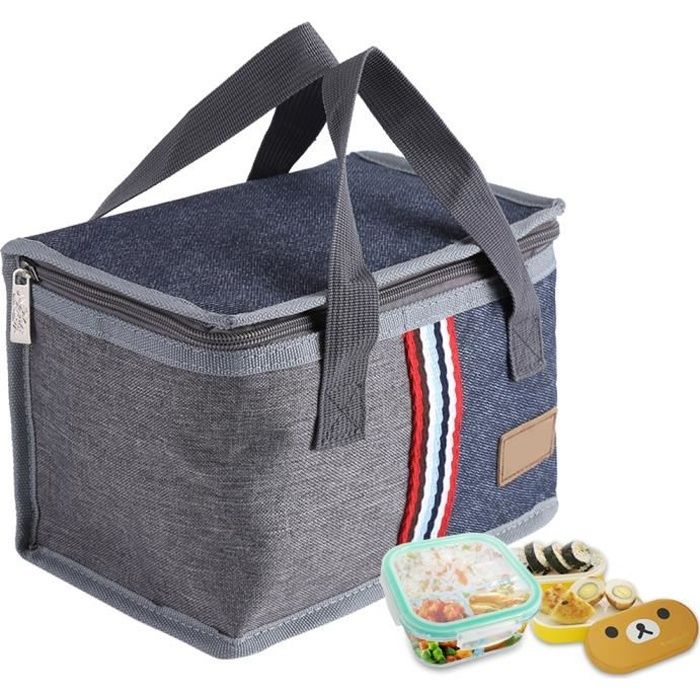 Sac Isotherme Bureau Lunch Bag Sac de Transport Repas Pique-Nique Sac de  Poche pratique - Cdiscount Maison