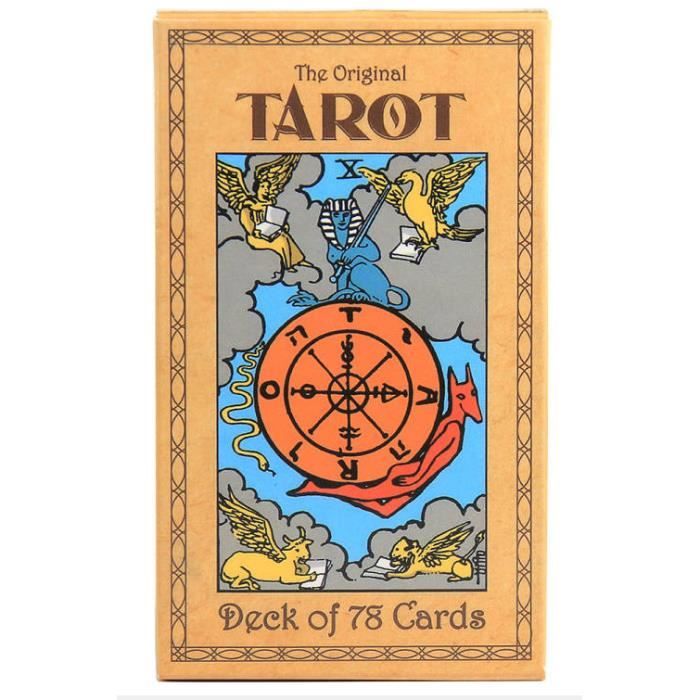 Oracle Cards – Haunted Cat Tarot – 78 Cartes En Anglais – Boîte Compacte – Pour Fêtes Et Méditation