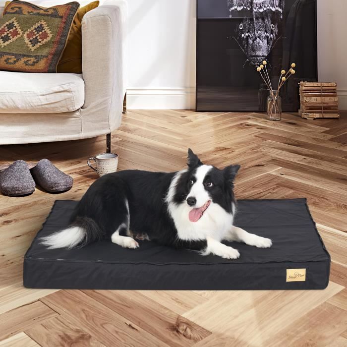 Comparer les prix de BingoPaw Panier Chien Taille Grande: Coussin pour Grand Chien Déhoussable Lit Lavable en Peluche pour Chiens
