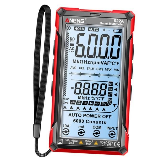 Multimètre Analogique UrbanNest 960TR | Testeur AC/DC Volt Ohm | Pour Électriciens Et Étudiants