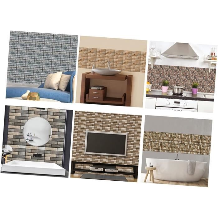 Papier Peint Céramique Pour Crédence, Art Carrelage Sud-ouest, Modèle RW-JS029, Neuf