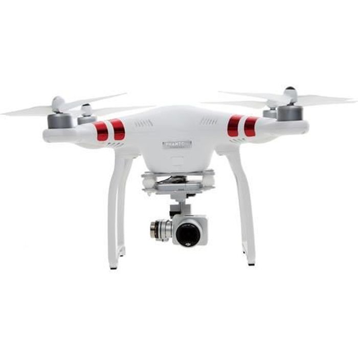 Drone - DJI - Phantom 3 standard - Caméra 2.7K - Blanc - Extérieur