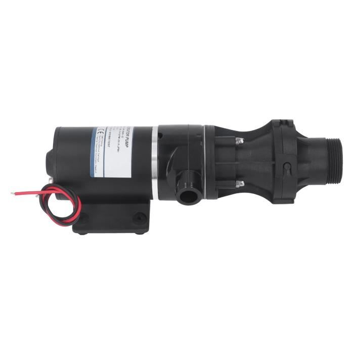 Akozon Pompe de macération RV 12V 9,8 pieds 12GPM Pompe à eaux usées