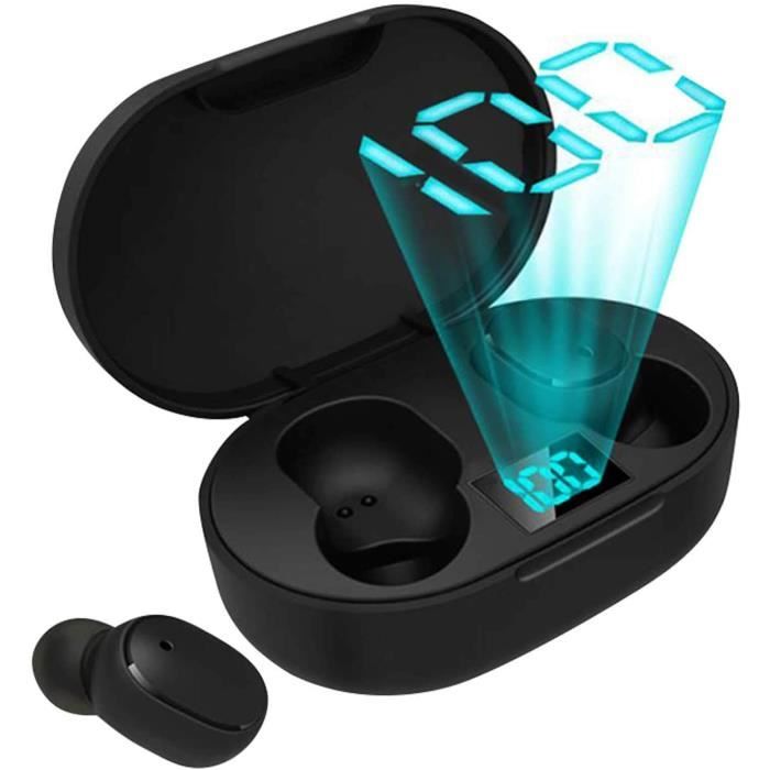 Écouteurs Intra Auriculaire Sport, Sans Fil Gris et Jaune (HA AE1W H U
