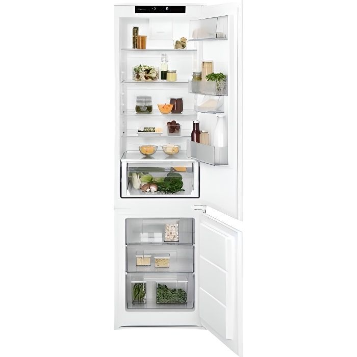 Réfrigérateur Congélateur Intégrable ELECTROLUX LNS8FF19S - 285 Litres - Congélateur bas - Blanc
