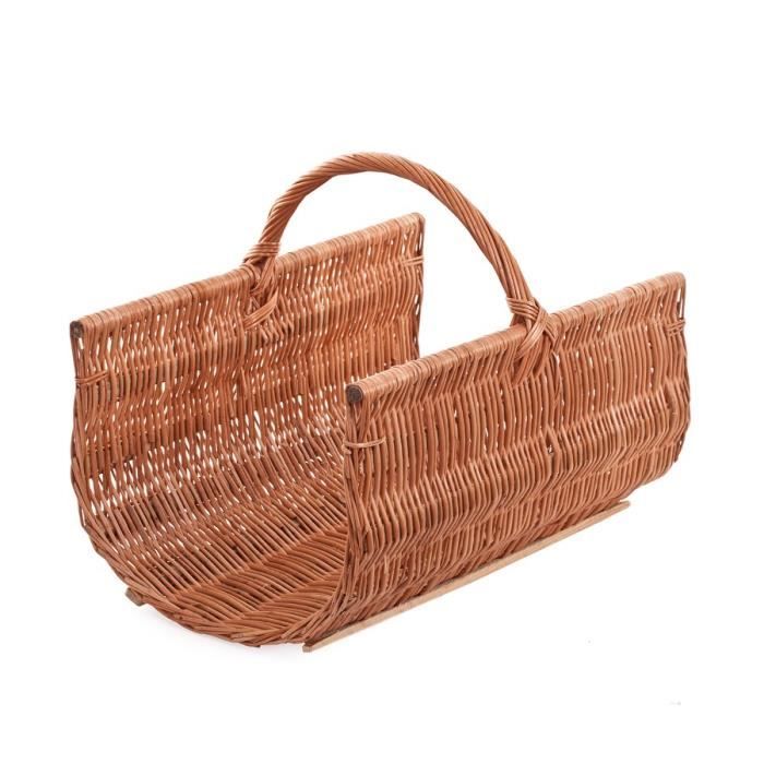 Panier Osier Pour Le Bois
