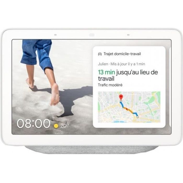 Assistant vocal - GOOGLE - Nest Hub Galet - Écran